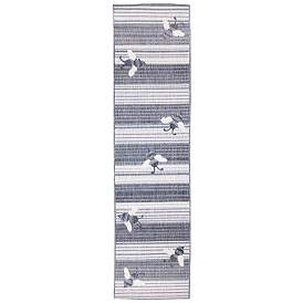 Image1 of Liora Manne Malibu Sweet Bees Indoor/Outdoor Rug Navy 1'11" x 7