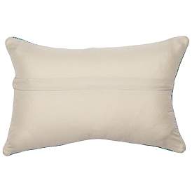 Image5 of Liora Manne Marina Circles Indoor/Outdoor Pillow Saffron 12"x18" more views