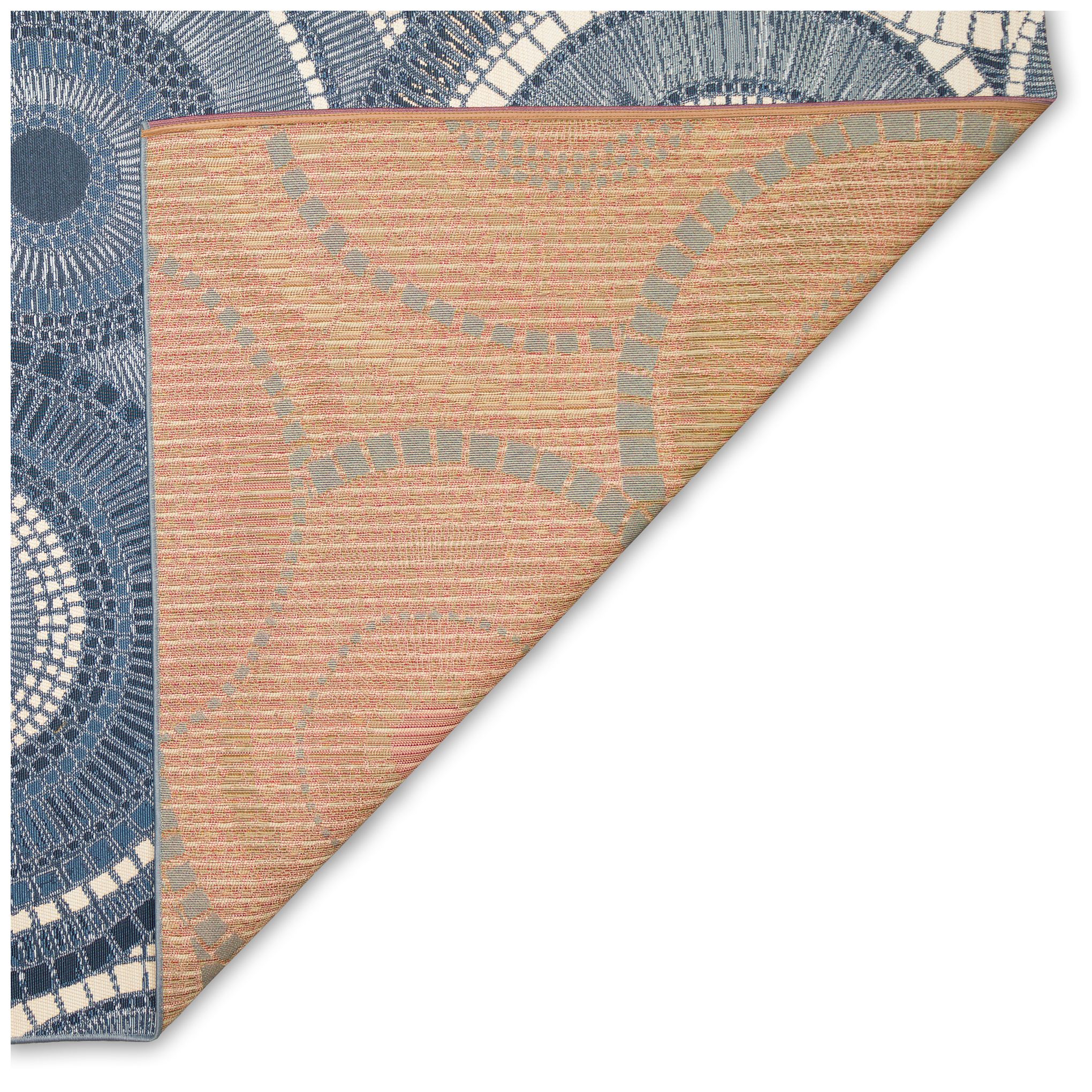 Thumbnail2 of Liora Manne Marina Circles Indoor/Outdoor Rug Delft 8'10" x 11&amp more views