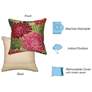 4_Liora Manne Marina Mums Indoor/Outdoor Pillow Fuchsia 18"x18" more views
