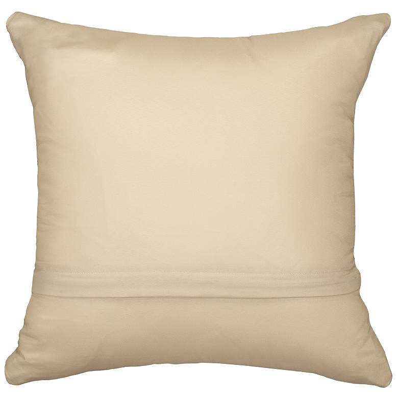 Image 5 Liora Manne Marina Red Flower Indoor/Outdoor Pillow Red 18"x18" more views