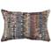 Liora Manne Marina Sienna Indoor/Outdoor Pillow Black 12"x18"