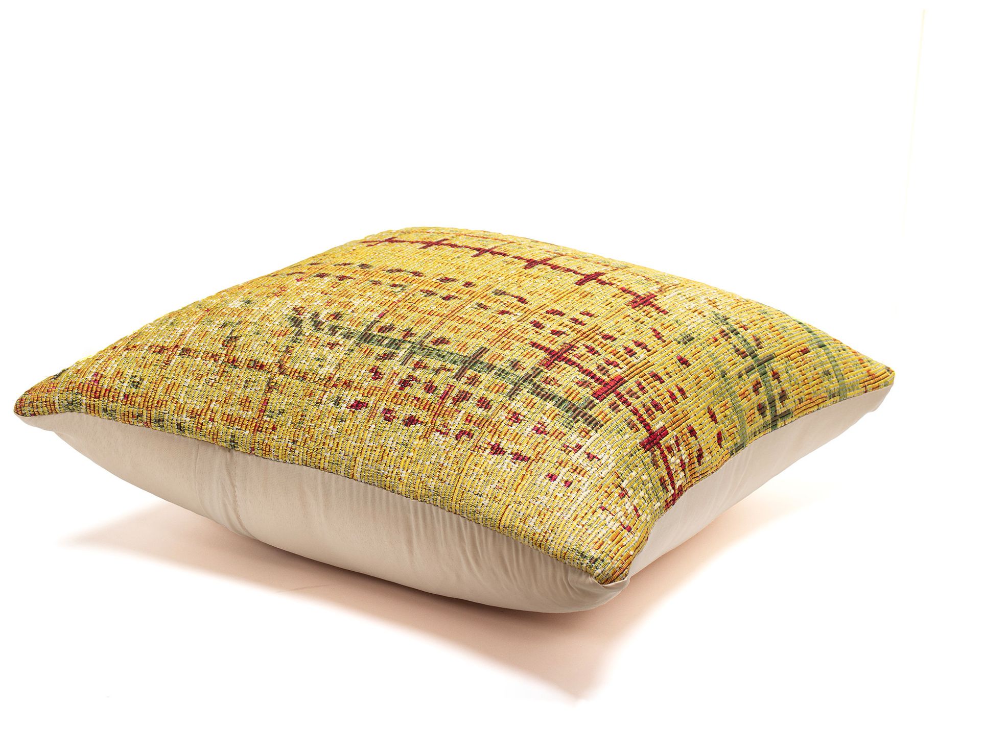 Image 6 Liora Manne Marina Sienna Indoor/Outdoor Pillow Gold 12"x18" more views