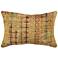 Liora Manne Marina Sienna Indoor/Outdoor Pillow Gold 12"x18"