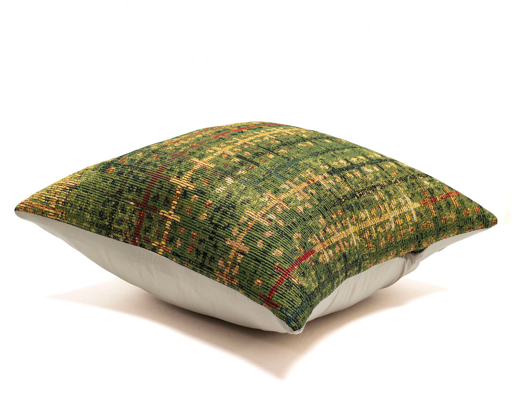 Image 5 Liora Manne Marina Sienna Indoor/Outdoor Pillow Green 12"x18" more views