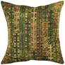 2_Liora Manne Marina Sienna Indoor/Outdoor Pillow Green 18"x18"