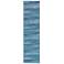 Liora Manne Marina Stripes Indoor/Outdoor Rug China Blue