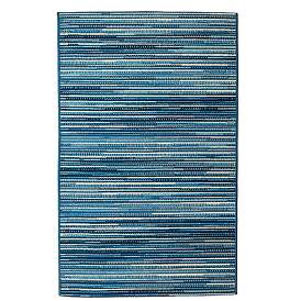 Image1 of Liora Manne Marina Stripes Indoor/Outdoor Rug China Blue 2'7" x 4&