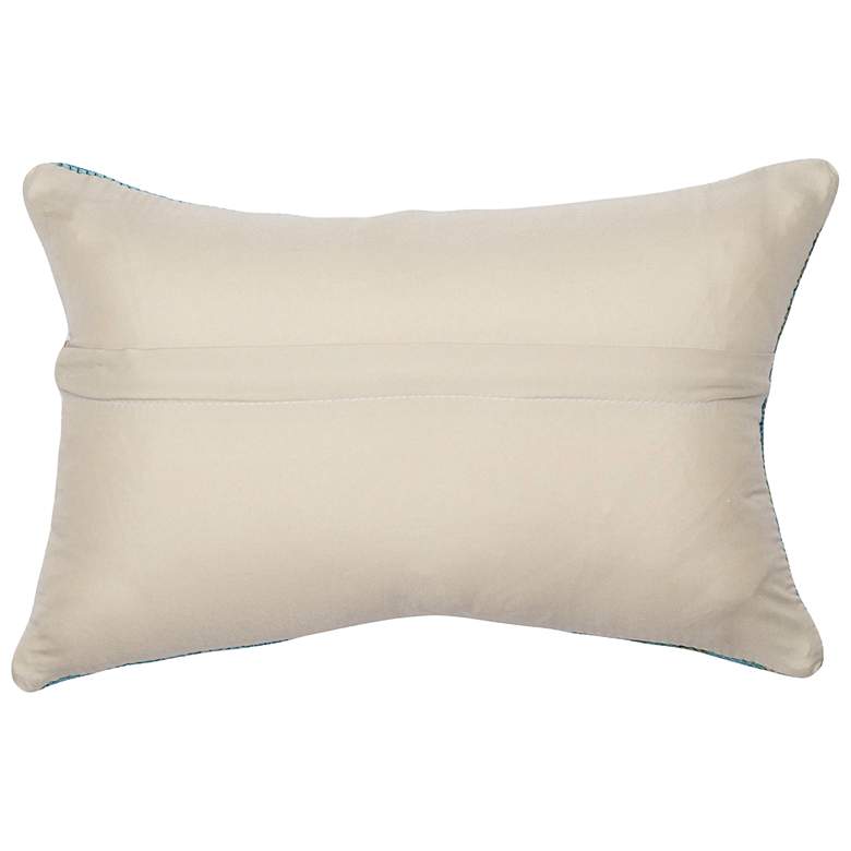 Image 5 Liora Manne Marina Sunny Day Indoor/Outdoor Pillow Blue 12"x18" more views