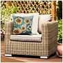3_Liora Manne Marina Sunny Day Indoor/Outdoor Pillow Blue 18"x18" more views