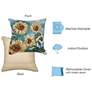 4_Liora Manne Marina Sunny Day Indoor/Outdoor Pillow Blue 18"x18" more views
