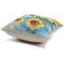 6_Liora Manne Marina Sunny Day Indoor/Outdoor Pillow Blue 18"x18" more views