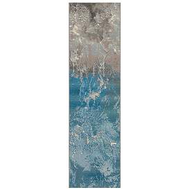 Image1 of Liora Manne Marina Surf Indoor/Outdoor Rug Ocean 1'11" x 7'6&q