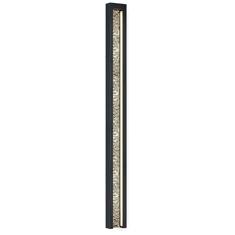Image 1 Liquid 60" LED Outdoor Wall Sconce Black