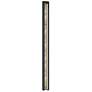 Liquid 72" LED Outdoor Wall Sconce Black