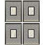 1_Liquid Gold I 16"W x 21"H Framed Art Set of 4