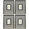 Liquid Gold I 16"W x 21"H Framed Art Set of 4