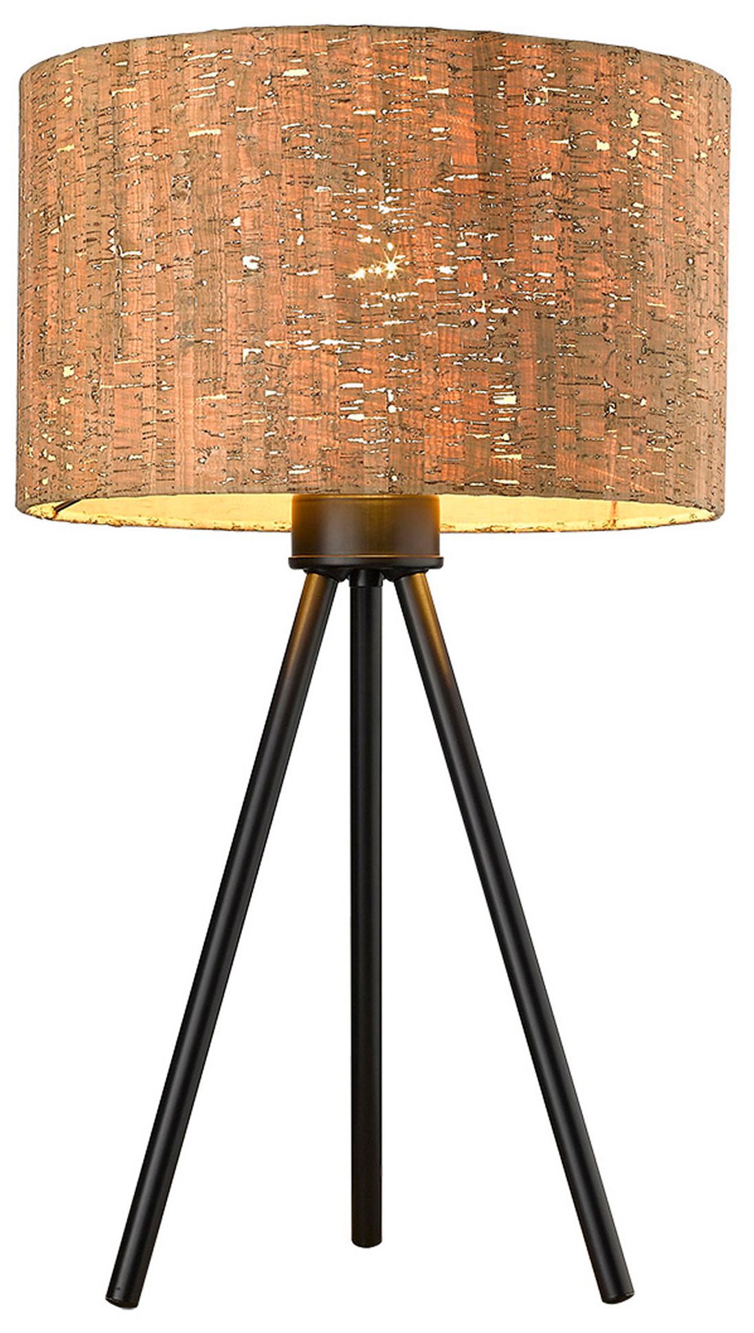 Image 2 Lisbon 1-Light Matte Black Table Lamp more views