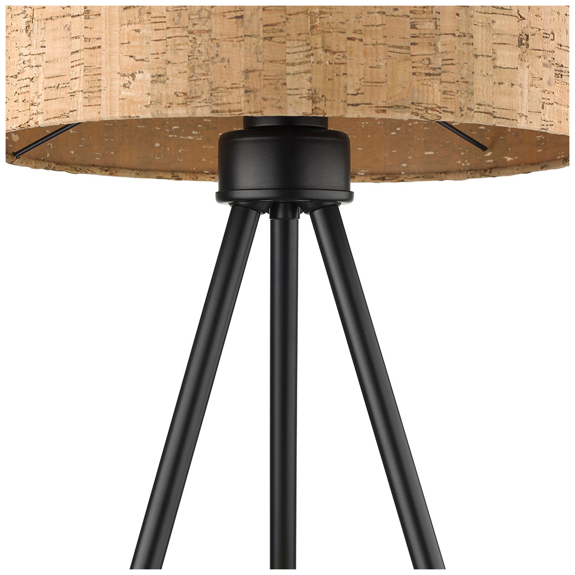 Image 5 Lisbon 1-Light Matte Black Table Lamp more views