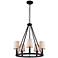 Lismore 28 1/4" Wide Oil-Rubbed Bronze Chandelier