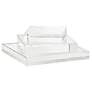 2_Lismore Crystal Trays Risers Set Of 3 Clear more views