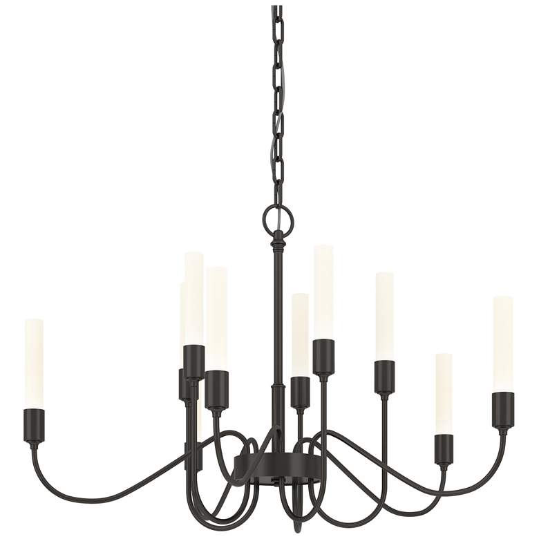 Image 1 Lisse 28.3" Wide 10 Arm Oil Rubbed Bronze Chandelier