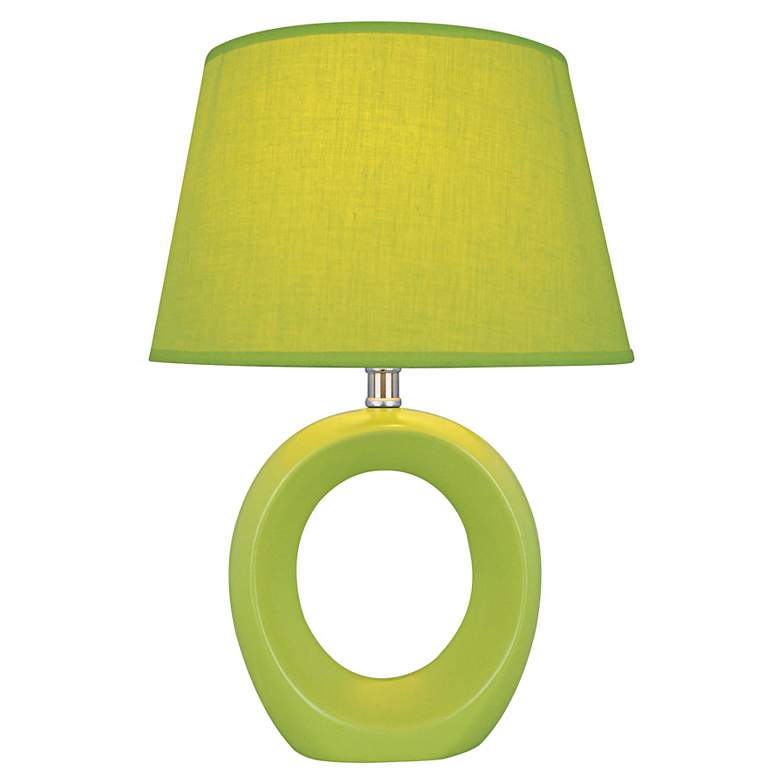 Image 1 Lite 15.75 inch high Source Kito Green Accent Table Lamp