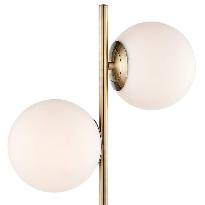 Image 3 Lite Source 26 inch High Lencho Gold Metal 2-Light Modern Table Lamp more views