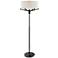 Lite Source 61" High Jerod Black Metal Floor Lamp