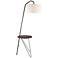 Lite Source 66" Tripod Arc Floor Lamp with Wireless Charging Table