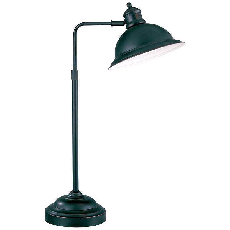 Image 1 Lite Source Aged-Copper  Adjustable Pharmacy Desk Lamp