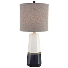Image1 of Lite Source Balboa Two-Toned Ceramic Table Lamp