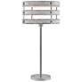 2_Lite Source Balta 30 1/4" Wood and Brushed Metal Table Lamp