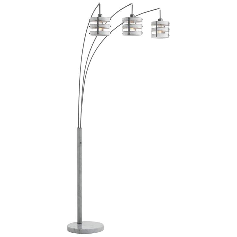 Image 1 Lite Source Balta 88" High Brushed Nickel Modern Arc Floor Lamp