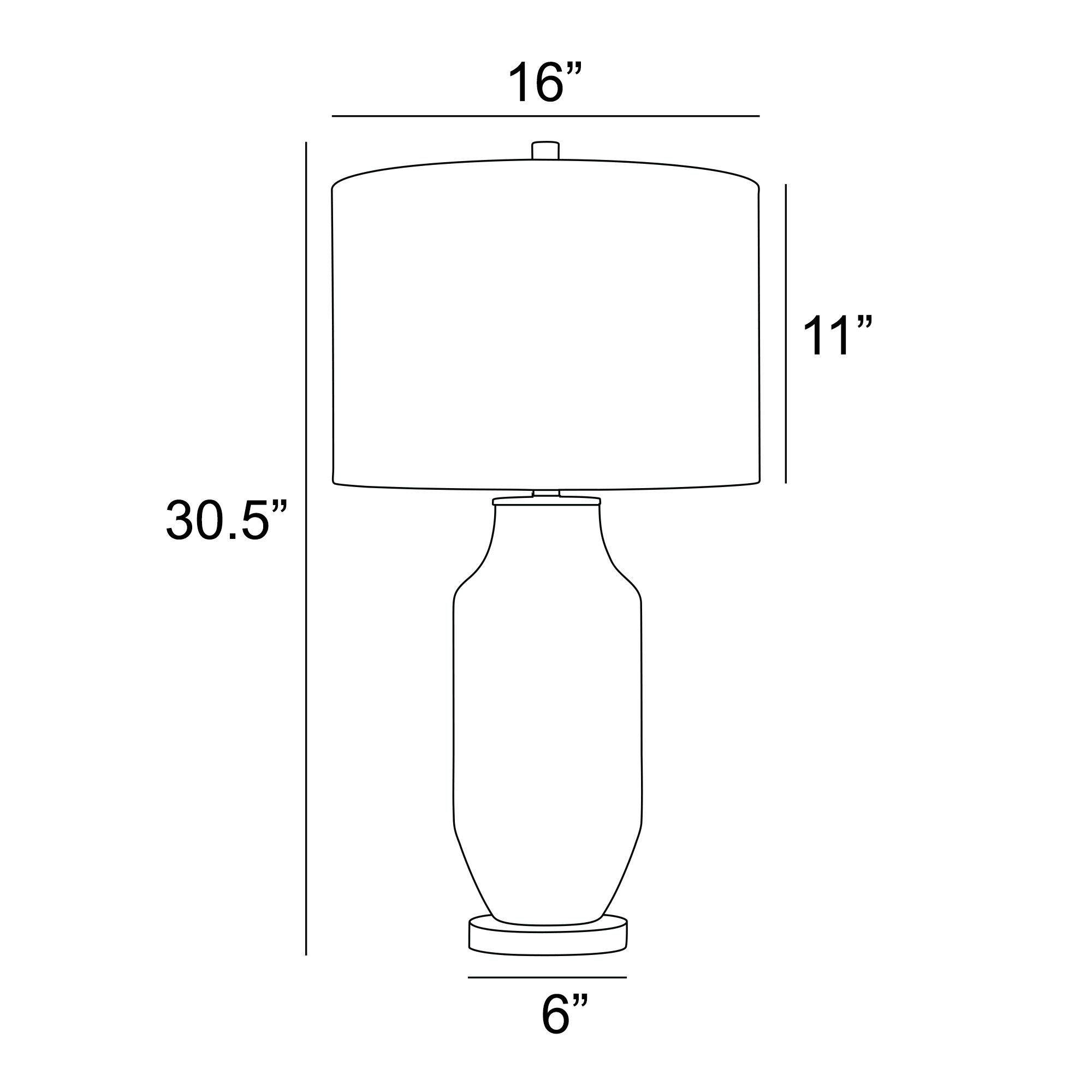 Image 4 Lite Source Becca 30 1/2" High Glazed Glass Table Lamp more views