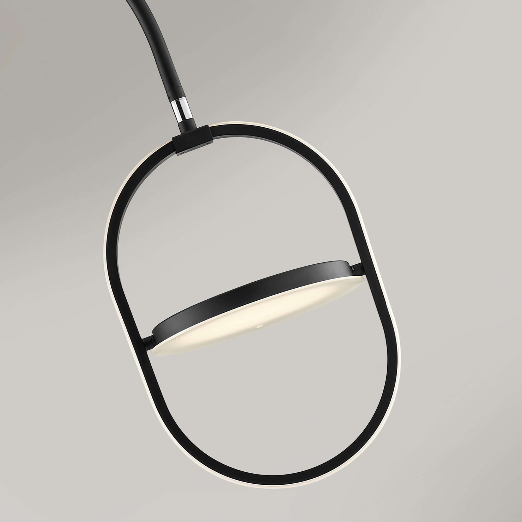 Image 3 Lite Source Black Robyn Floor Lamp more views