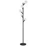 2_Lite Source Blanca Black 5-Light LED Tree Floor Lamp