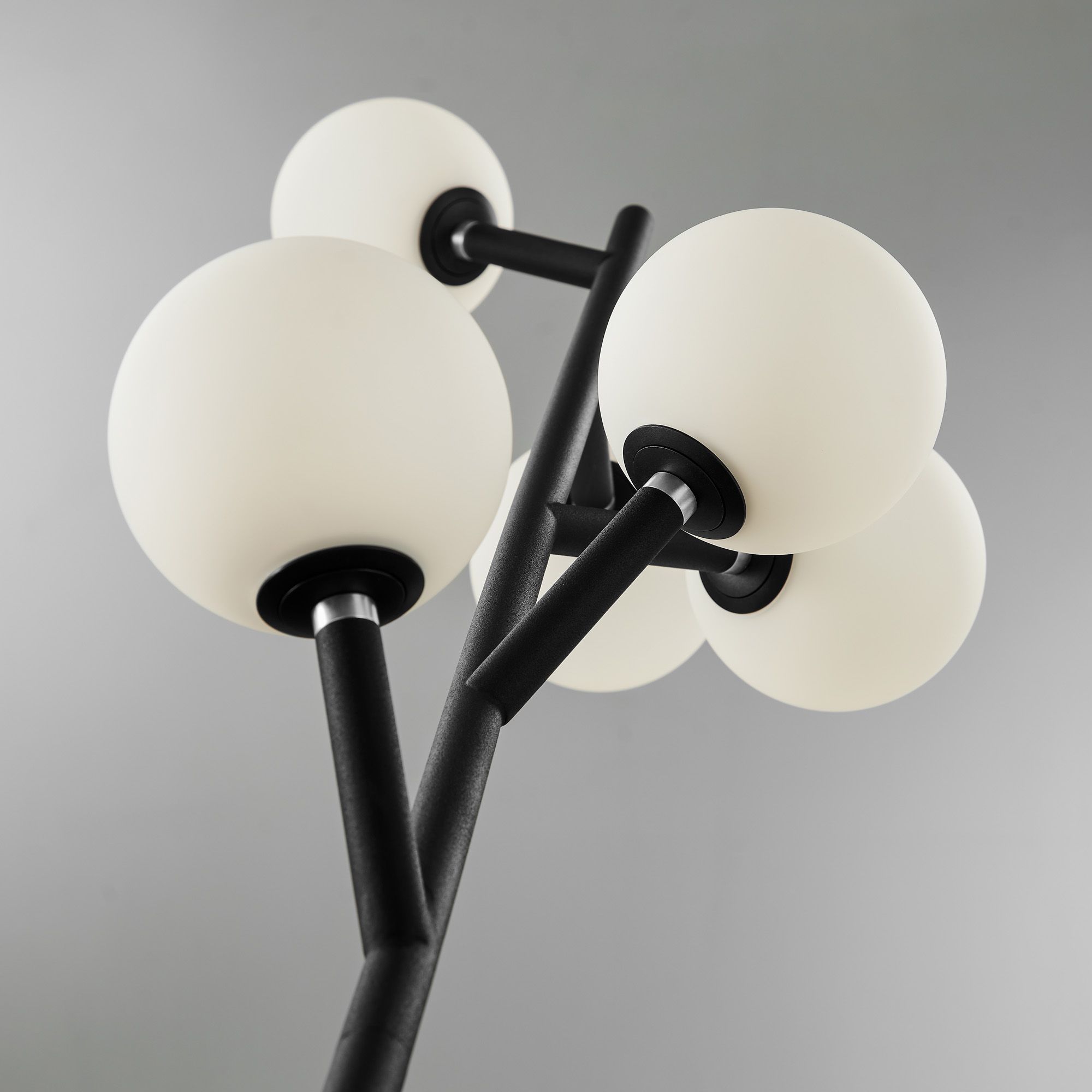 Image 3 Lite Source Blanca Black 5-Light LED Tree Floor Lamp more views
