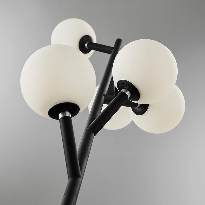 Image 3 Lite Source Blanca Black 5-Light LED Tree Floor Lamp more views