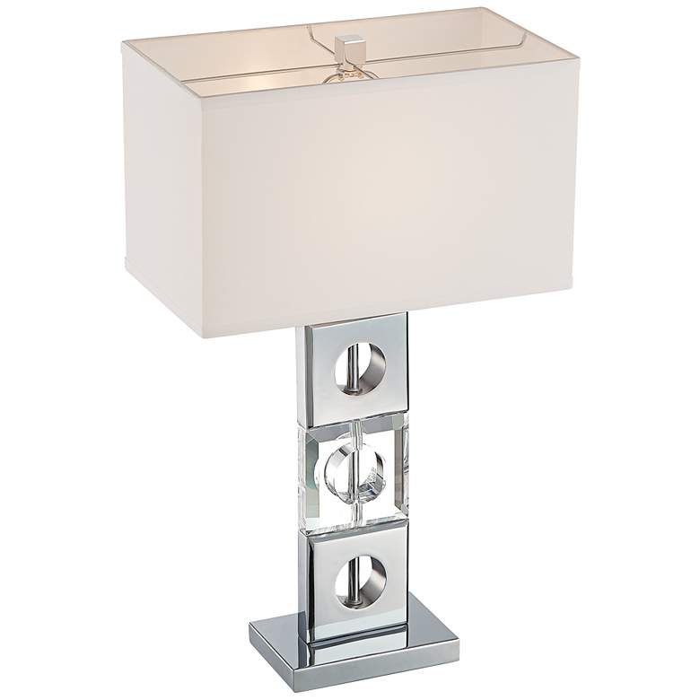 Image 1 Lite Source Brentley Modern Chrome Table Lamp