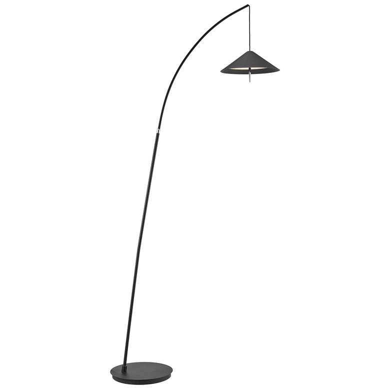 Image 2 Lite Source Brushed Nickel Lyra Floor Lamp