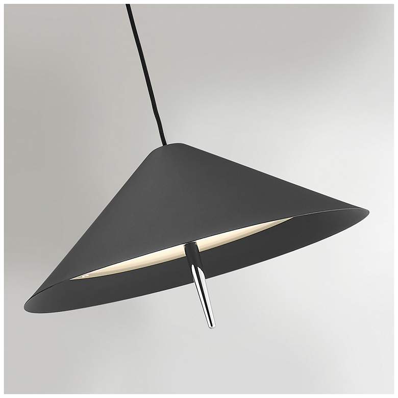 Image 3 Lite Source Brushed Nickel Lyra Floor Lamp more views
