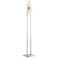 Lite Source Caesarea 2-Post Chrome Floor Lamp