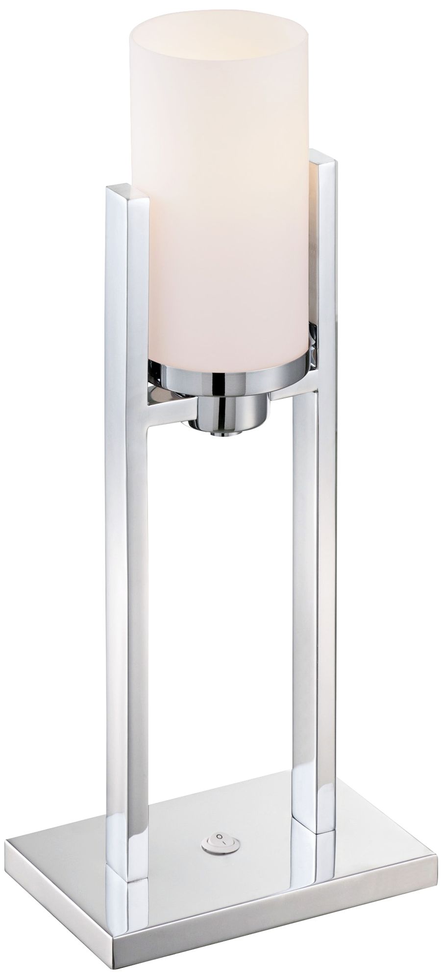Image 2 Lite Source Caesarea 21 1/2" Chrome Table Lamp more views