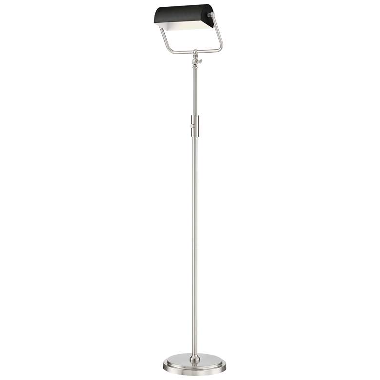 Image 1 Lite Source Caileb Brushed Nickel LED Floor Lamp