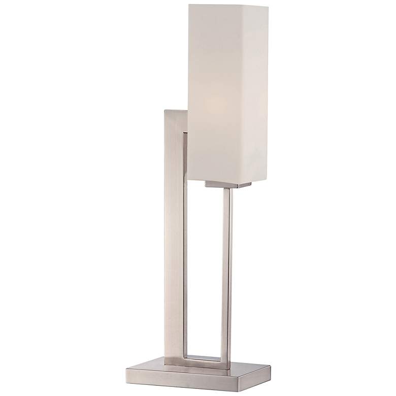 Image 1 Lite Source Cairbre Polished Steel Table Lamp