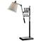 Lite Source Caprilla Brushed Nickel Extendable Desk Lamp