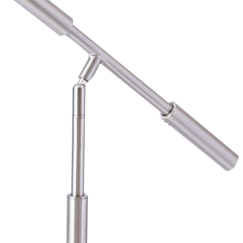 Image 2 Lite Source Cayden-III 27 1/2" Brushed Nickel Modern USB LED Desk Lamp more views