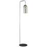 Lite Source Chante 57 1/2" Modern Smoked Glass LED Floor Lamp
