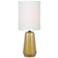 Lite Source Charna 17 1/2" High Gold Ceramic Accent Table Lamp